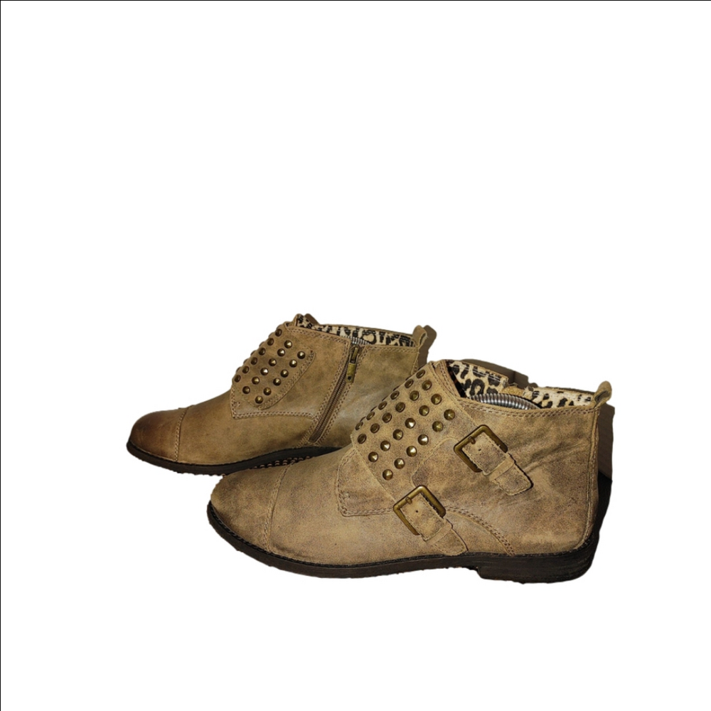 Lucky Brand Dosey Leather Boots Size 9